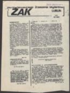 Żak. Pismo Niezależnego Zrzeszenia Student&oacute;w, nr 2