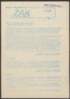 Żak. Pismo Niezależnego Zrzeszenia Student&oacute;w, nr 4