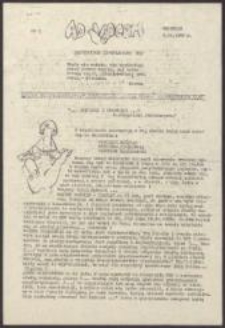 Ad Vocem. Dwutygodnik informacyjny WiP, nr 2