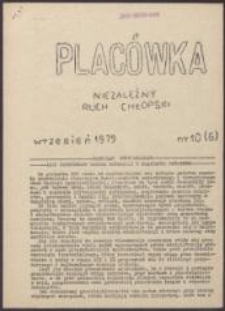 Plac&oacute;wka, nr 10(6)