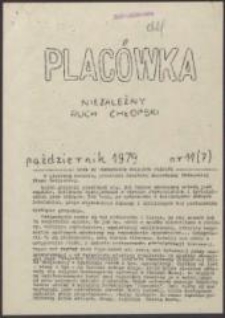 Plac&oacute;wka, nr 11(7)