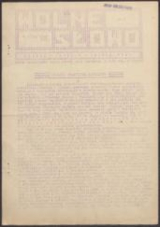 Wolne Słowo. Pismo uczestników Ruchu Obrony Praw Człowieka i Obywatela w Polsce, nr 9