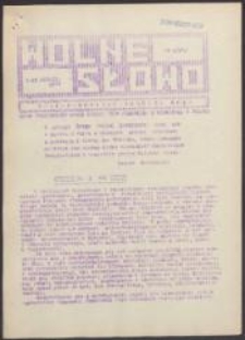Wolne Słowo. Pismo uczestników Ruchu Obrony Praw Człowieka i Obywatela w Polsce, nr 13/14