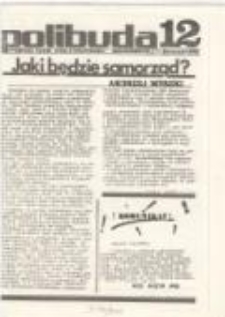 Polibuda. Pismo NZS Politechniki Gdańskiej, nr 12