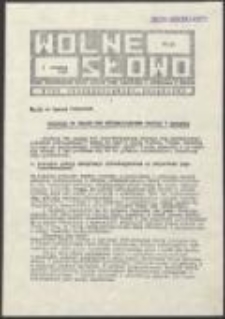Wolne Słowo. Pismo uczestników Ruchu Obrony Praw Człowieka i Obywatela w Polsce, nr 20