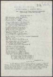 Opinia Krakowska. Pismo Ruchu Porozumienia Polskich Socjalist&oacute;w Konfederacji Polski Niepodległej. Wydanie specjalne: 01.11.1980