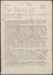 Na Indeksie. Pismo Niezależnego Zrzeszenia Student&oacute;w Politechniki Wrocławskiej, nr 12