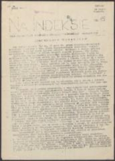 Na Indeksie. Pismo Niezależnego Zrzeszenia Student&oacute;w Politechniki Wrocławskiej, nr 15