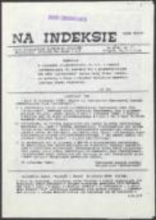 Na Indeksie. Pismo Niezależnego Zrzeszenia Student&oacute;w Politechniki, Akademii Rolniczej i AWF, nr 8(18)