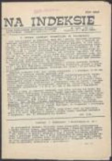 Na Indeksie. Pismo Niezależnego Zrzeszenia Student&oacute;w Politechniki, Akademii Rolniczej i AWF, nr 1(20)