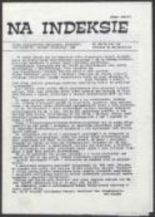 Na Indeksie. Pismo Niezależnego Zrzeszenia Student&oacute;w Politechniki, Akademii Rolniczej i AWF, nr 5(24)