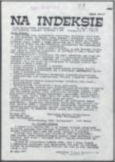 Na Indeksie. Pismo Niezależnego Zrzeszenia Student&oacute;w Politechniki, Akademii Rolniczej i AWF, nr 8(27)