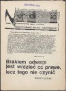 Niepodległość. Pismo Kierownictwa Akcji Bieżącej Konfederacji Polski Niepodległej Obszar II Kraków, nr 56