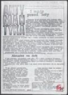 Antymantyka. Pismo Federacji Młodzieży Walczącej, nr 19