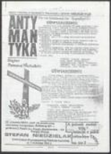 Antymantyka. Pismo Federacji Młodzieży Walczącej, nr 28