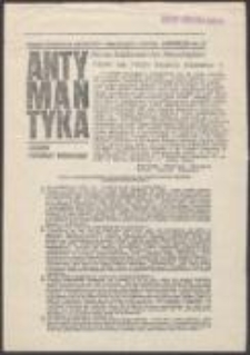 Antymantyka. Pismo Federacji Młodzieży Walczącej, nr 31