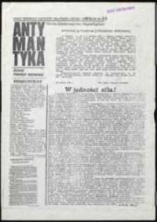 Antymantyka. Pismo Federacji Młodzieży Walczącej, nr 33