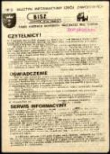 BISZ Biuletyn Informacyjny Szk&oacute;ł Zawodowych. Pismo Federacji Młodzieży Walczącej Reg. Gdańsk, nr 9