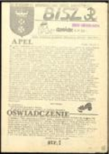 BISZ Biuletyn Informacyjny Szk&oacute;ł Zawodowych. Pismo Federacji Młodzieży Walczącej Reg. Gdańsk, nr 13