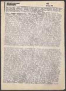 Solidarność Walcząca. Biuletyn Wojenny Międzyzakładowego Komitetu "Solidarności" Ziemi Ł&oacute;dzkiej, nr 45