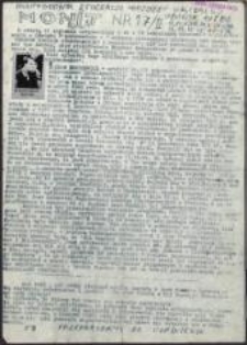 Monit. Dwutygodnik Federacji Młodzieży Walczącej, nr 17