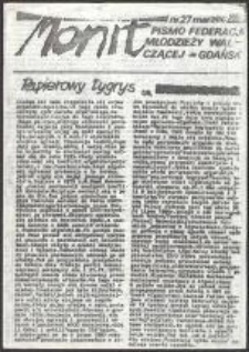 Monit. Pismo Federacji Młodzieży Walczącej, nr 27