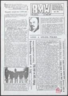 BMW. Biuletyn Młodzieży Walczącej. Pismo Federacji Młodzieży Walczącej, nr 34