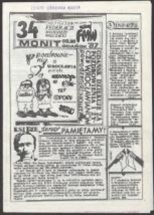 Monit. Dwutygodnik Federacji Młodzieży Walczącej, nr 34