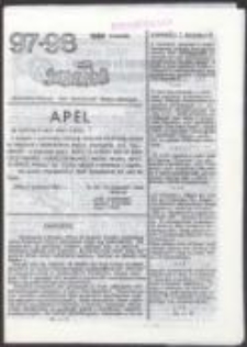 Solidarność Walcząca. Niezależny Biuletyn NSZZ "Solidarność" Regionu Łódzkiego, nr 97/98
