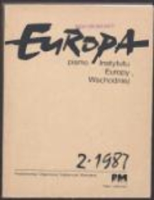 Europa. Pismo Instytutu Europy Wschodniej, nr 2