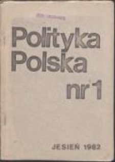 Polityka Polska, nr 1