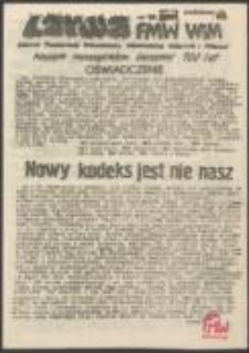 Larwa. Pismo Federacji Młodzieży Walczącej Warmii i Mazur, nr 19