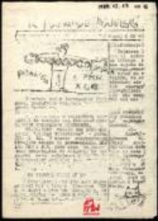 Mały Wywrotowiec. Dwutygodnik Federacji Młodzieży Walczącej X LO, nr 12