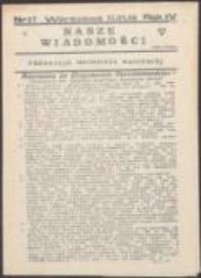 Nasze Wiadomości. Pismo Federacji Młodzieży Walczącej, nr 37