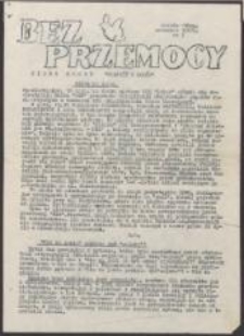 Bez przemocy. Pismo Ruchu "Wolność i Pok&oacute;j", nr 5