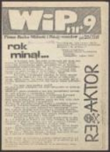WiP. Pismo Ruchu "Wolność i Pokój", nr 9