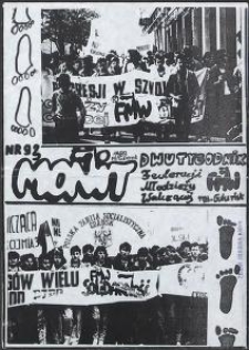 Monit. Dwutygodnik Federacji Młodzieży Walczącej reg. Gdańsk, nr 93