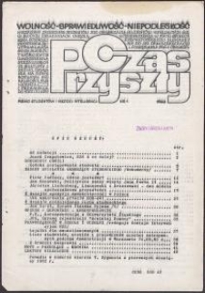 Czas Przyszły. Wolność, sprawiedliwość, niepodległość, nr 1