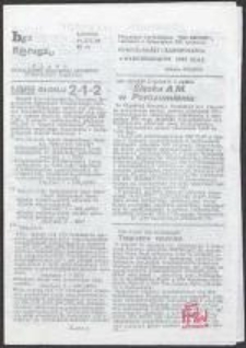 Bez Retuszu. Pismo Niezależnego Zrzeszenia Studentów Uniwersytetu Śląskiego, nr 19