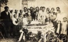 Pogrzeb brata ciotecznego Ireny Bejby.