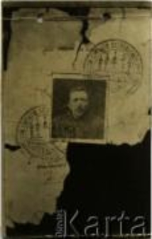 Dowód osobisty Wincentego Karpińskiego.