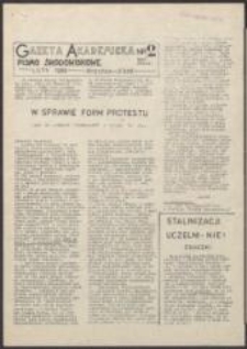 Gazeta Akademicka. Pismo środowiskowe, nr 2