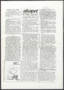 Akapit. Pismo student&oacute;w, nr 2