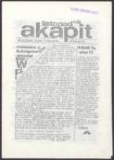 Akapit. Niezależne pismo student&oacute;w Poznania, nr 4