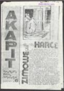 Akapit. Niezależne pismo student&oacute;w, nr 6