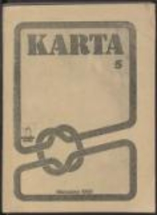 Karta, nr 5 z 1987