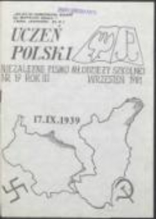 Uczeń Polski. Niezależne pismo młodzieży szkolnej, nr 19