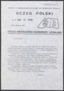 Uczeń Polski. Pismo Niezależnej Młodzieży Licealnej, nr 1(42)