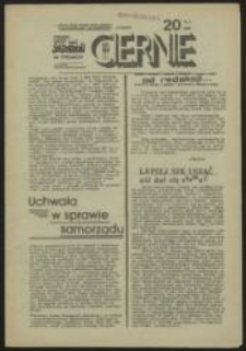 Ciernie. Pismo NSZZ "Solidarność" w Tychach, nr 20